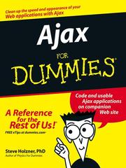 Cover of: Ajax for dummies