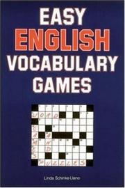 Cover of: Easy English Vocabulary Games