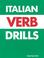 Cover of: Italian verb drills