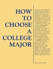 How to choose a college major by Linda Landis Andrews
