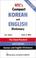 Cover of: NTC's compact Korean and English dictionary