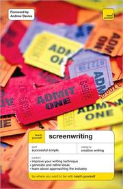 Cover of: Teach Yourself Screenwriting by 