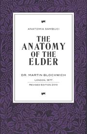 Cover of: Anatomia Sambuci - The anatomy of the Elder: Revised Edition 2010