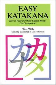 Cover of: Easy Katakana | Tina Wells