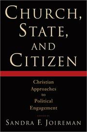 Church, state, and citizen by Sandra Fullerton Joireman