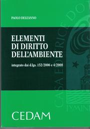 Cover of: Elementi di diritto dell'ambiente by Paolo Dell'Anno