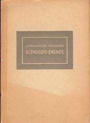 Cover of: Scheeps-praet: ten overlijden van Prins Maurits