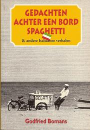 Cover of: Gedachten achter een bord spaghetti & andere reisverhalen