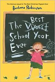 Cover of: The best school year ever