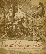 Cover of: Ernest Thompson Seton by David L. Witt
