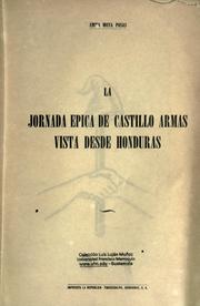 Cover of: La Jornada Epica de Castillo Armas vista desde Honduras
