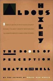 Cover of: The Doors of Perception and Heaven and Hell by Aldous Huxley