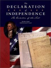 The Declaration of Independence by Julian P. Boyd