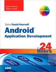 Cover of: Teach Yourself Android Application Development in 24 hours