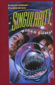 Cover of: Singularity by William Sleator, William Sleator