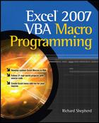 Cover of: Excel 2007 VBA macro programming