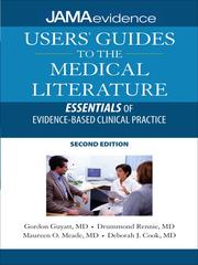 Cover of: Users' Guides to the Medical Literature by 