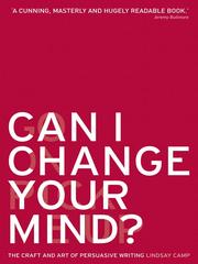 Cover of: Can I Change Your Mind?