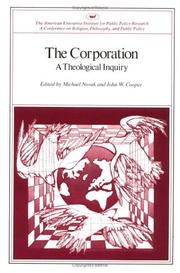 Cover of: The Corporation: A Theological Inquiry (Aei Symposia ; 81c)