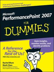 Cover of: Microsoft PerformancePoint 2007 For Dummies®