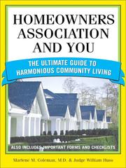 Cover of: Homeowners Association and You