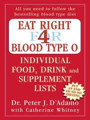 Cover of: Eat Right for Blood Type O