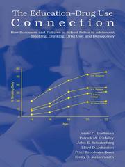 Cover of: The Education-Drug Use Connection
