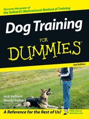 Cover of: Dog Training For Dummies