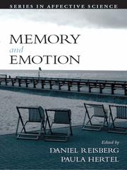 Cover of: Memory and Emotion