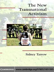 Cover of: The New Transnational Activism by 