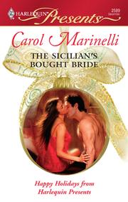 Cover of: The Sicilian's Bought Bride by 