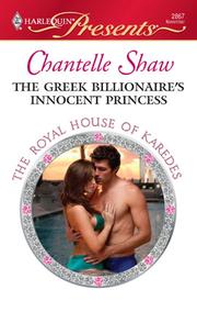 Cover of: The Greek Billionaire's Innocent Princess