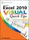 Cover of: Excel 2010 Visual Quick Tips