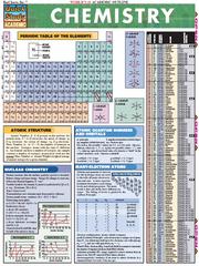 Front cover of QuickStudy - Chemistry by Mark Jackson