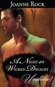 Cover of: A Night of Wicked Delight by 