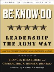Cover of: Be Know Do