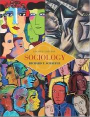 Cover of: Sociology, Eighth Edition | Richard T. Schaefer