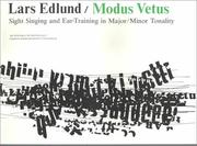 Cover of: Modus Vetus by Lars Edlund