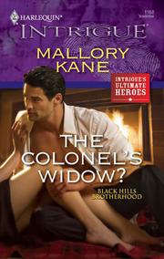 Cover of: The Colonel's Widow?