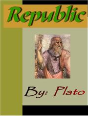 Cover of: Republic - PLATO by 