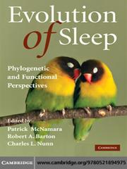 Cover of: Evolution of Sleep by 
