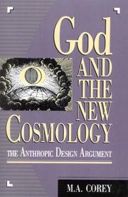 God and the new cosmology by Michael Anthony Corey