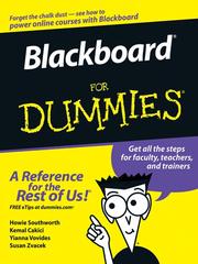 Cover of: Blackboard For Dummies