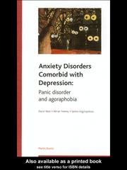 Cover of: Anxiety Disorders Comorbid with Depression