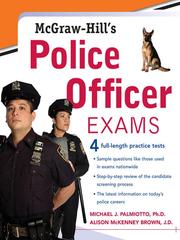 cover of McGraw-Hill's Police Officer Exams
