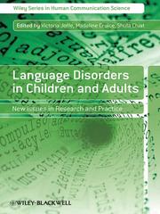 Cover of: Language Disorders in Children and Adults by 