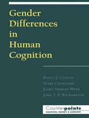 Cover of: Gender Differences in Human Cognition