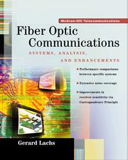 Cover of: Fiber Optics Communications