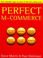 Front cover of Perfect M-Commerce by Steve Morris