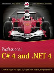 Cover of: Professional C# 4.0 and .NET 4 by 